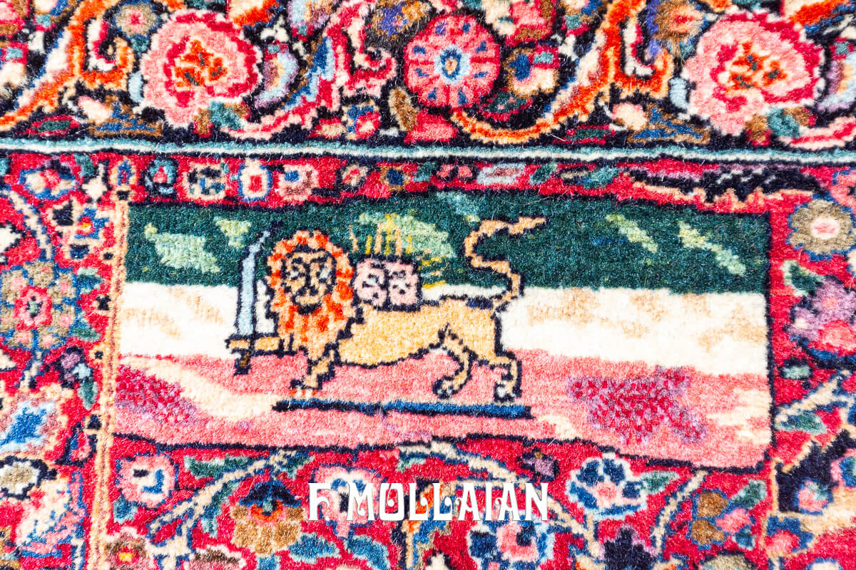 Tapis Pictorial Mashad Amoghli n°:882823